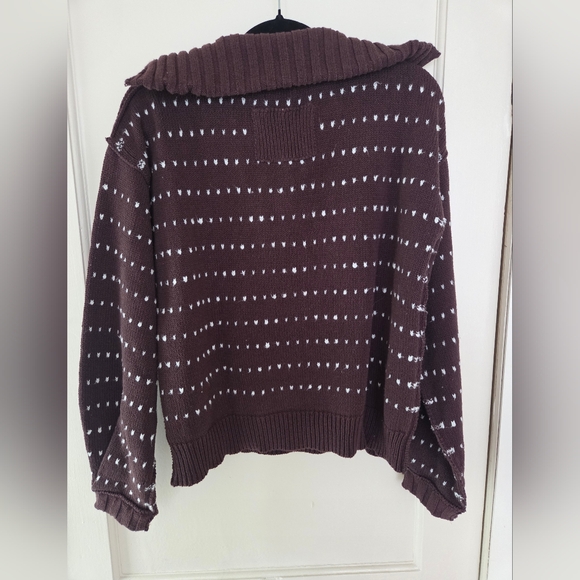 NWOT | We The Free Spot On Polo | Aubergine Combo XS - Picture 5 of 8